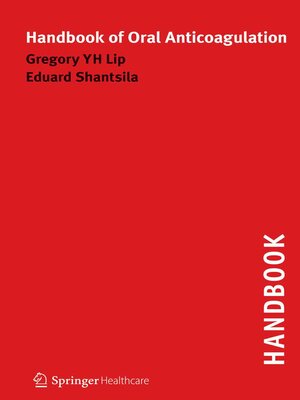cover image of Handbook of Oral Anticoagulation